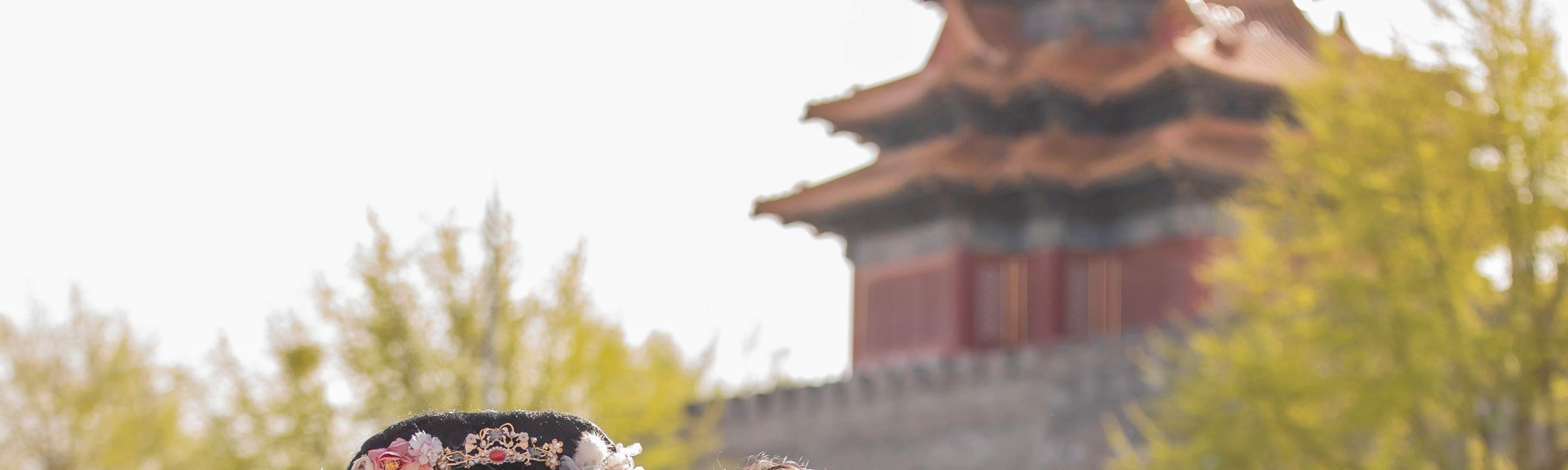 Servizio fotografico a Pechino in costume tradizionale cinese [Costumi a scelta + Trucco e acconciatura raffinati + Servizio fotografico professionale]